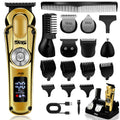 DSP 6-in-1 Grooming Kit for Men, Cordless Rechargeable Trimmer Set