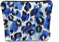 Kalygon Leopard Print Makeup Bag For Women, Leopard Skin Adorable Cosmetic Bag Makeup Bags, Leopard Fur Zipper Bag Travel Bags Toiletry Organizers Pouch Bags Washing Bags For Gym Bathroom Blue Black