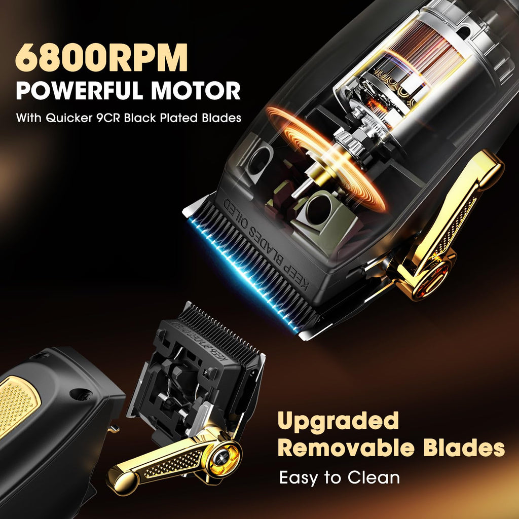 Zesuti Hair Clippers for Men,Cordless Clippers and Trimmers Foil Shaver Set