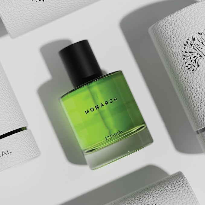 Eternal perfume oils Monarch Perfume for men Eau De Parfum Long Lasting Perfume Unisex Perfumes for Women 1.69 FL Oz with 1 FL Oz Designer Perfumes (Pack of 2)