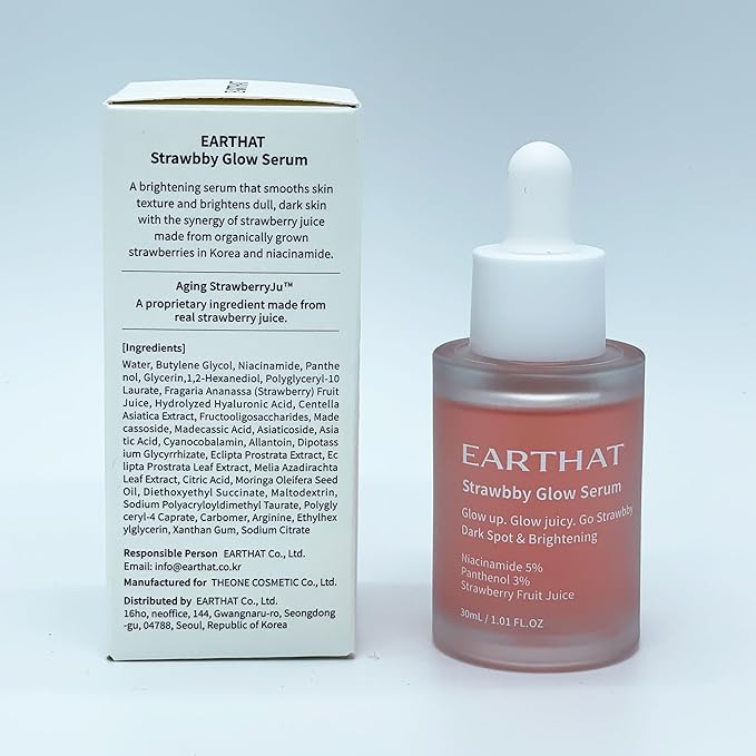 Earthat Glow Serum 5% Niacinamide Brightening for Radiant Skin