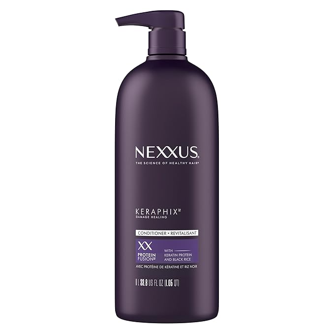Nexxus KERAPHIX Conditioner Damage Repair for Damaged Hair Powered by KRT Keratin Resistance Therapy with Liquid Crystal Amino Acids 33.8 Fl oz