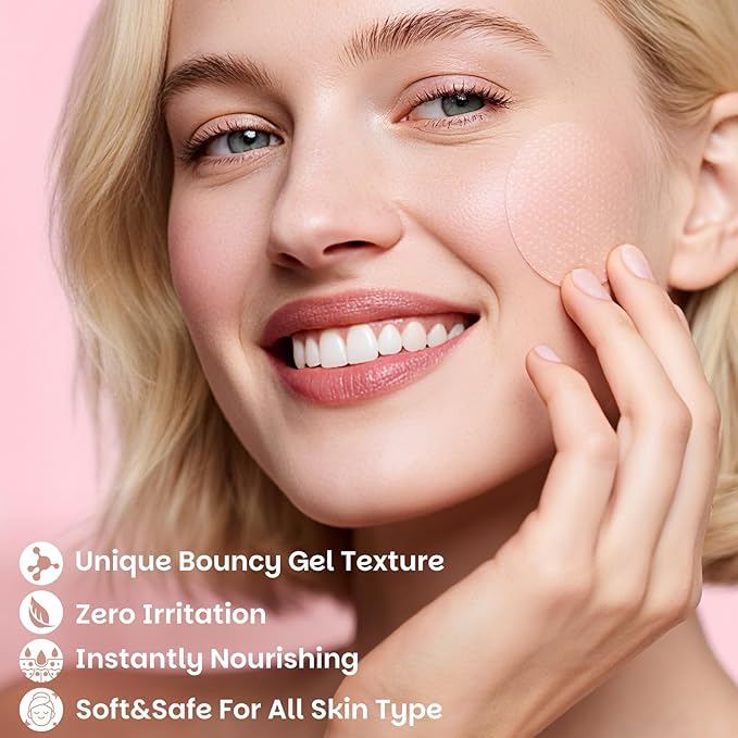 Kestper Collagen Gel Toner Pad for Face - Skin Firming,60 Pads