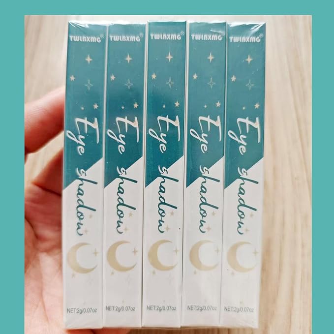 TWLBXMG Eyeshadow Stick Eye Shadow Brightener Stick Eyeliner Pencil Cream Shimmer Glitter Smooth Eyeshadow Stick Pencil Nude Korea Primer Highlighter Natural Waterproof Long Lasting # 01