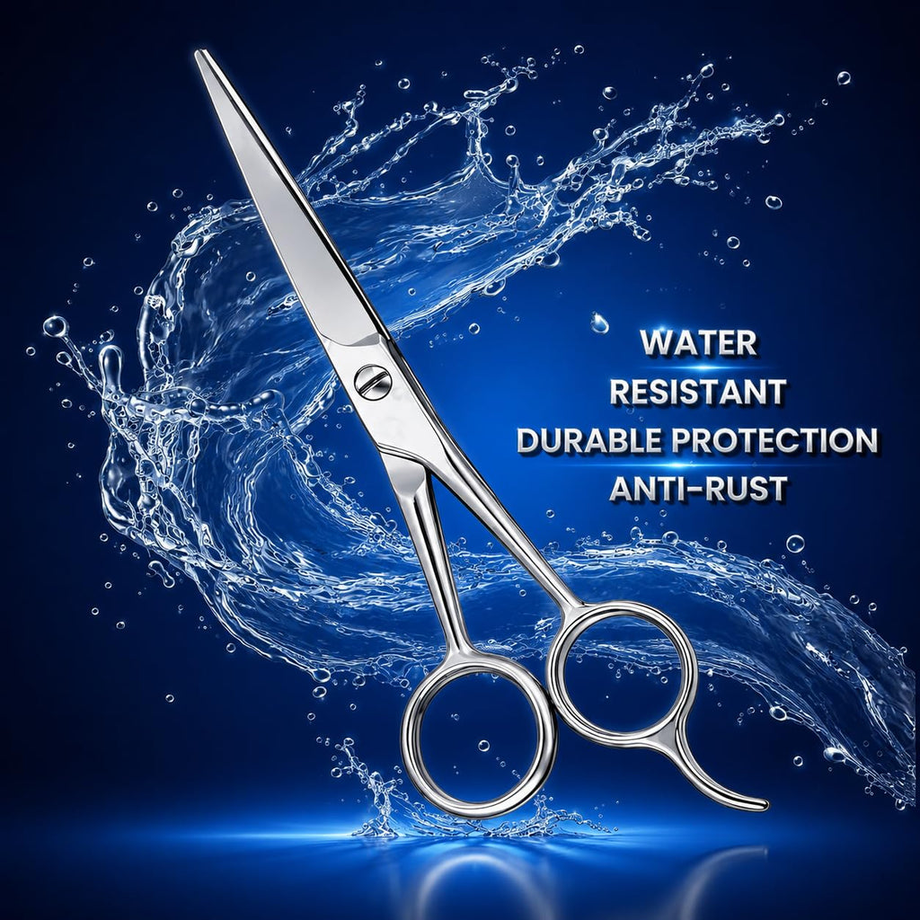 UM Supplies Scissors 6.5 | Premium Barber Shears For Hair Cutting | Multiple Purpose Cutting Scissors | Haircut Scissors For Salon I Women | Mens | kids I Pets