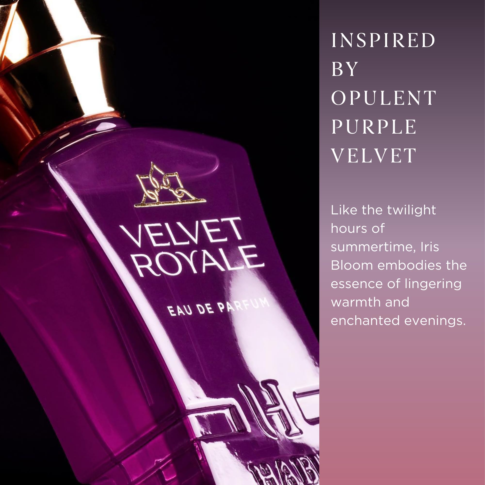H HABIBI Velvet Royale Arabian Perfume for Women Eau de Parfum 75 ml