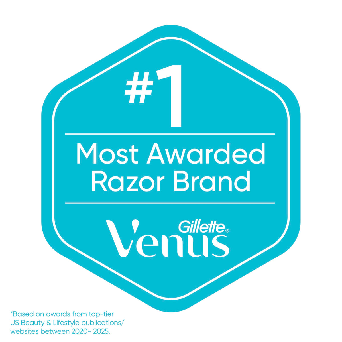 Gillette Venus ComfortGlide White Tea Women's Razor 1 Handle + 4 Blade Refills