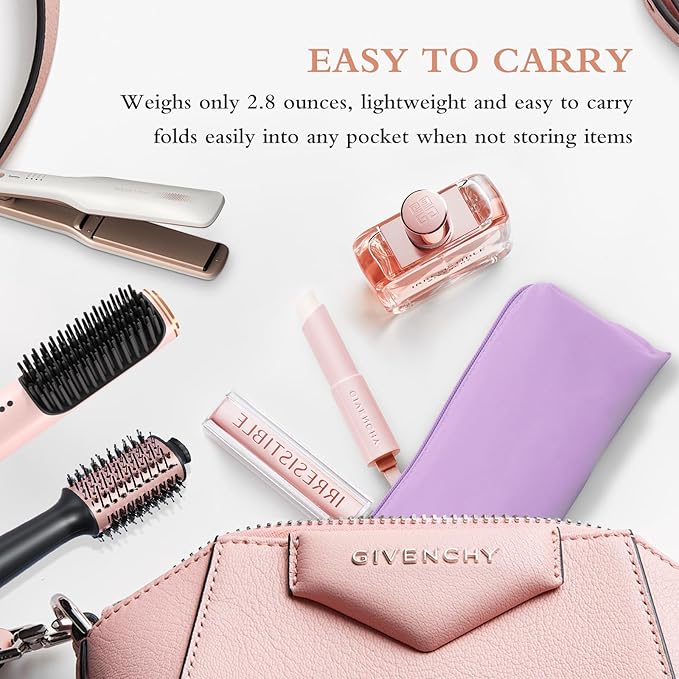 Suafrnut Professional Heat Resistant Hot Hair Tools Organizer Bag