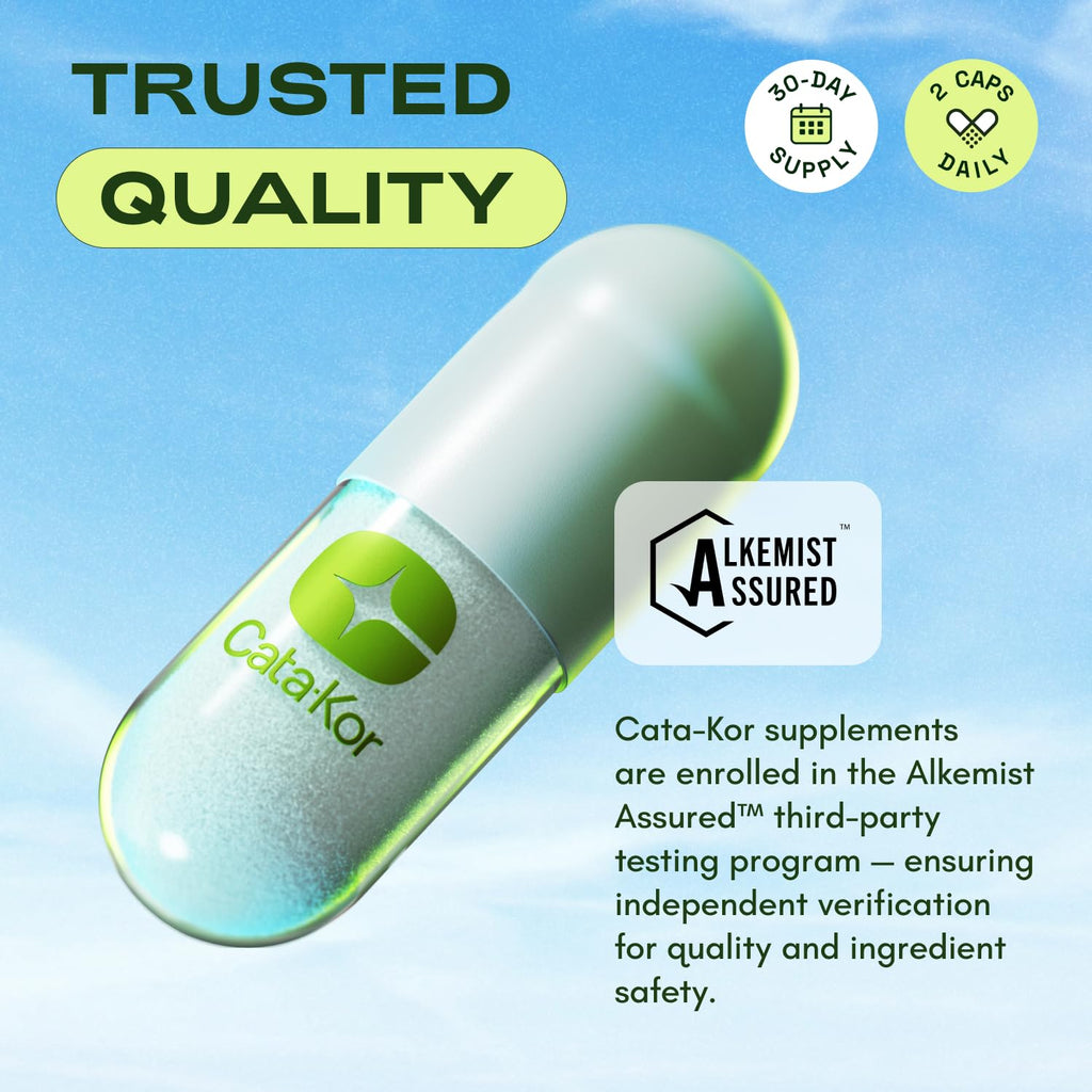 Cata-Kor NMN Supplement Alternative – Liposomal NAD+ Supplement - NAD CORE 60-Day Supply 120 Capsules