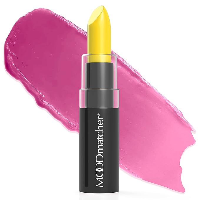 MOODmatcher LIVAURA Long Lasting Lipstick for Women – Color Changing Moisturizing Cream Lipsticks, Smudge Proof Lip Stick, Easy to Apply Lip Makeup, Made in USA (Yellow)