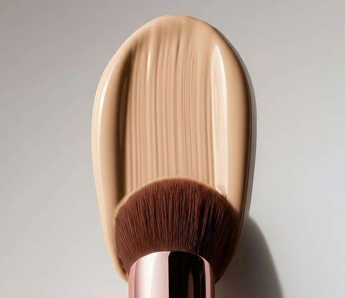Lamora Flat Top Kabuki Foundation Brush - Liquid Cream Powder Face Brush