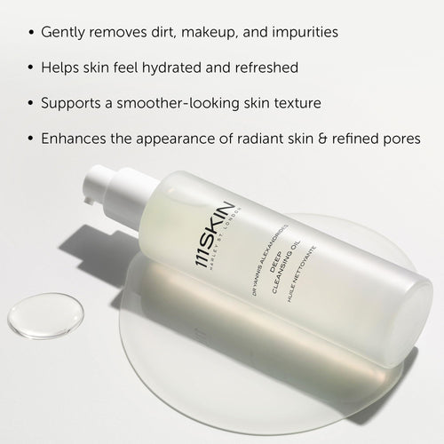 111SKIN Deep Cleansing Oil for Face, Hydrating Facial Oil Cleanser
