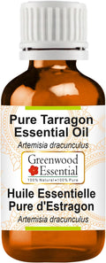 Greenwood Essential Pure Tarragon Essential Oil (Artemisia Dracunculus) Steam Distilled 5ml (0.16 oz)
