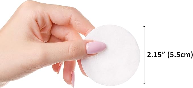 My Cotton Premium Cotton Rounds for Face (3 Pack) | Makeup Remover Pads, Hypoallergenic, Lint-Free | 100% Pure