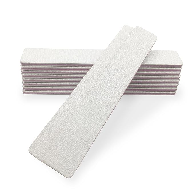 27pcs Double Sided Emery Board,100/180 Grit Nail Files for Acrylic Nails