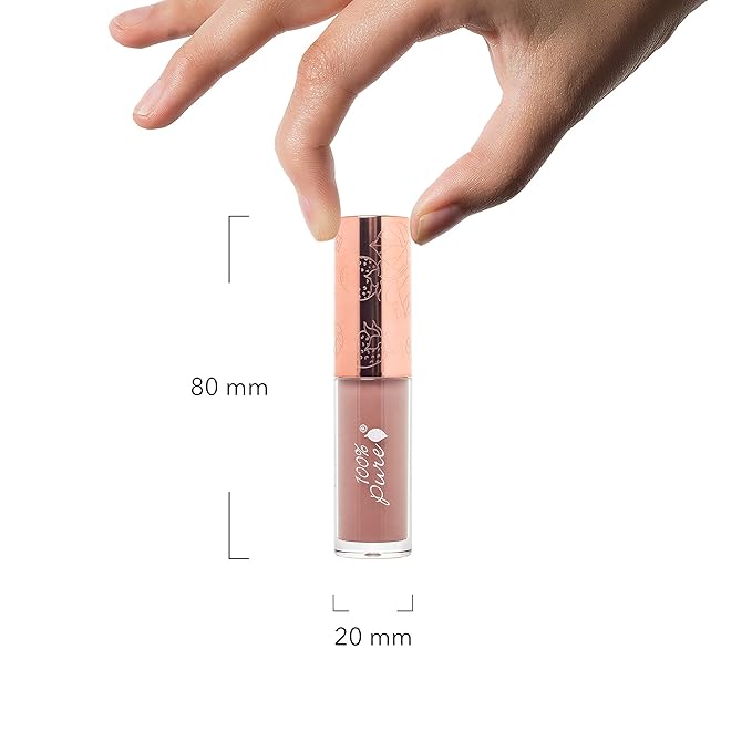 100% PURE Lip Gloss, Pink Caramel, 0.17 fl oz
