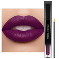 MAKI YIKA Dark Purple Lipstick Liquid for Women Color Stay Long Lasting Lipsticks