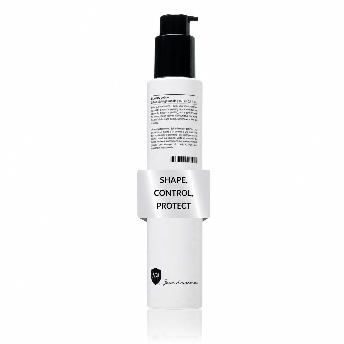 Number 4 Blow Dry Lotion. Hair Styling Cream with Thermal Protection, Reduces Blow Dry Time, Smooth Finish & Volume, Anti-Frizz, 5.1 oz
