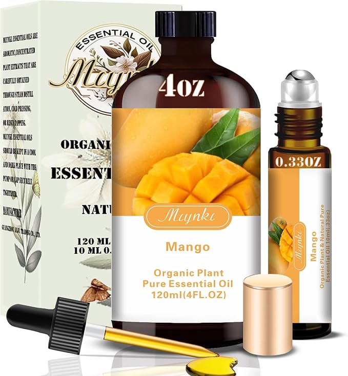 MLYNKL Mango Essential Oil,Mango Oil for DIY Candles Home,4 fl oz