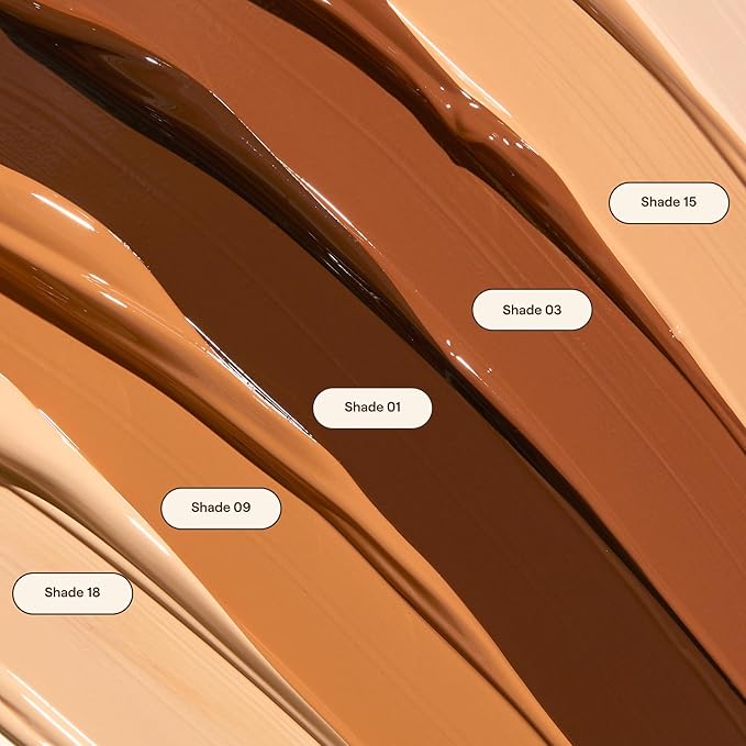 Live Tinted Hueskin Serum Concealer - Medium-to-Full Coverage Concealer with Niacinamide, & Hyaluronic Acid for Dark Circles, Fine Lines & Wrinkles, Buildable Long-Lasting Formula, 0.35 oz Shade 9