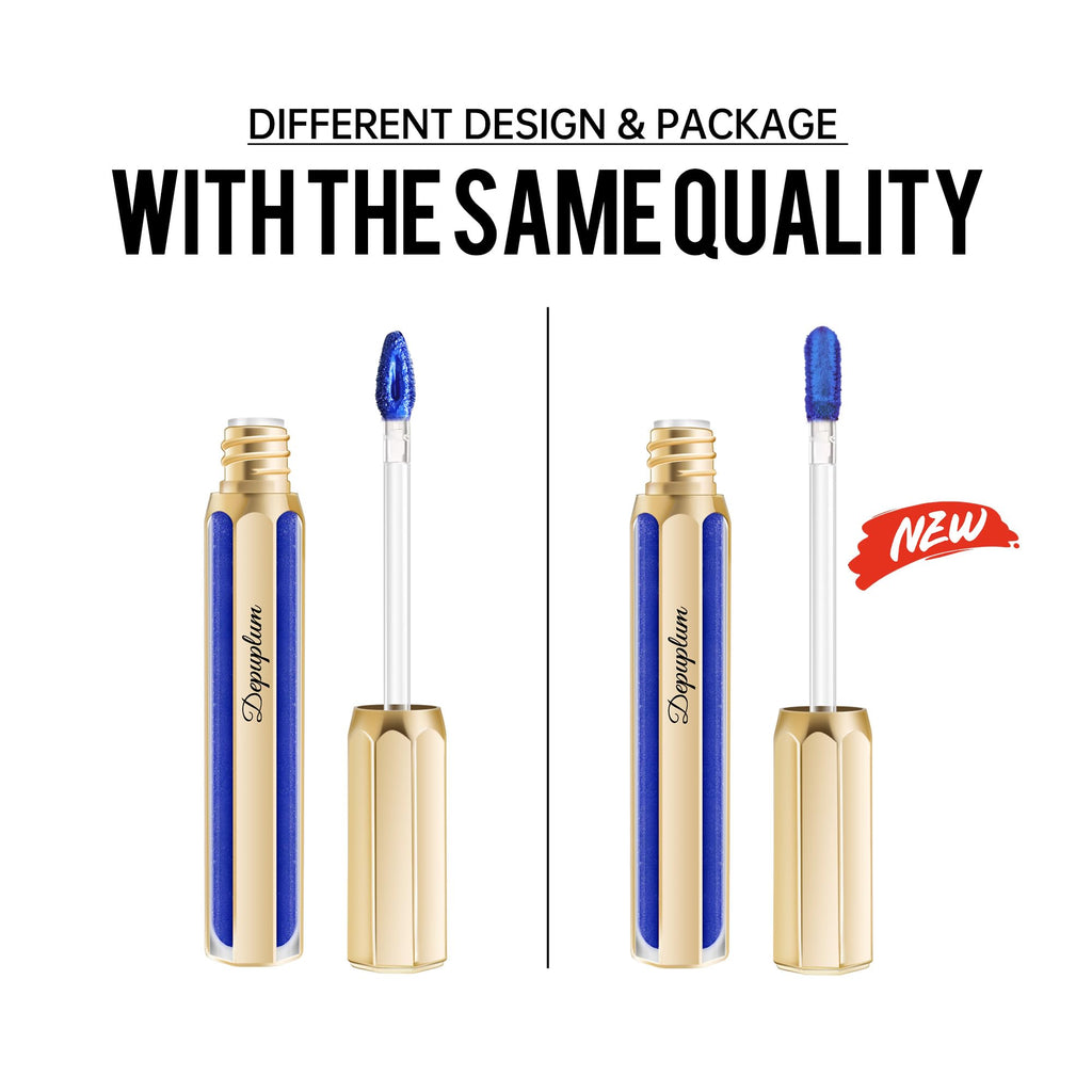 Nude Pink Lipsticks for Women Metallic Glitter Lipstick Long Lasting