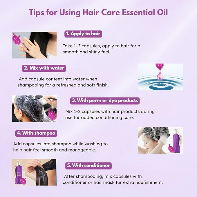 DR.Seya Hair Oil Capsules (50 Count) with Argan Oil & Jojoba Oil, Moisturizing Hair Treatment Oil for Dry Frizzy Damaged Hair, Nourishing Hair Serum Capsules for All Hair Types
