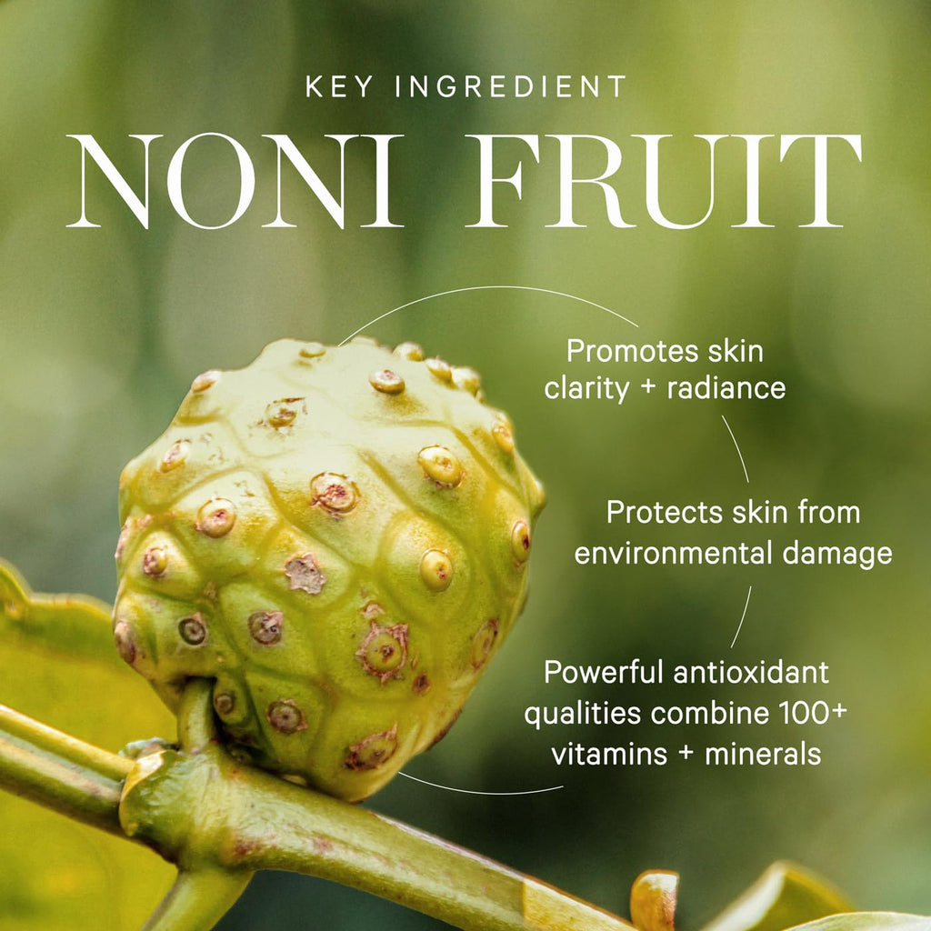 KORA Organics Noni Glow Hydrating Face Oil for All Skin Types, Lightweight Fast-Absorbing Facial Oil with Rosehip, Jojoba & Sea Buckthorn Oils for Smooth & Radiant Looking Skin, 0.34 fl oz