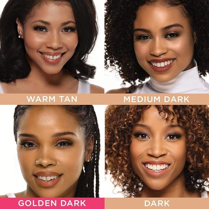PÜR 4-in-1 Foundation Stick in Golden Dark, Buildable Coverage, Face Makeup