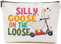 BQXH Funny Goose Makeup Bag, Funny Gifts Cosmetic Bag, Goose Gifts