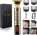 Hilandkom Hair Clippers for Mens Cordless Hair Trimmer T-Blade Trimmer Professional Haircut & Grooming Kit Rechargeable Edgers Clippers Hair Trimmer Shaver Cutting Kit with LCD Display (Led-Dragon)