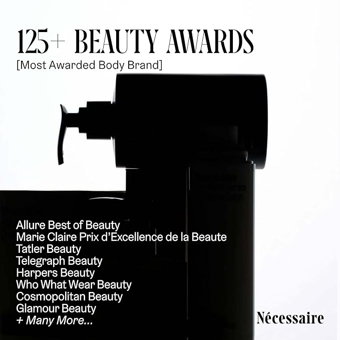 Nécessaire The Body Wash Cyprès-Citronné - Multi-Oil Shower Gel Body Wash for Women + Men. Non-Comedogenic + Hypoallergenic for Sensitive Skin with Niacinamide. 500ml/16.9 fl oz