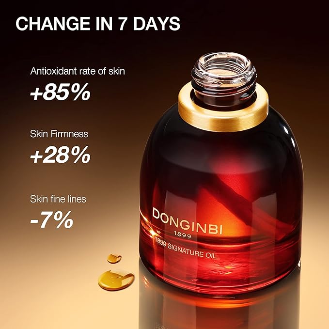Donginbi 1899 Signature Oil | Korean Face Oil for Women (0.88 oz / 25ml)