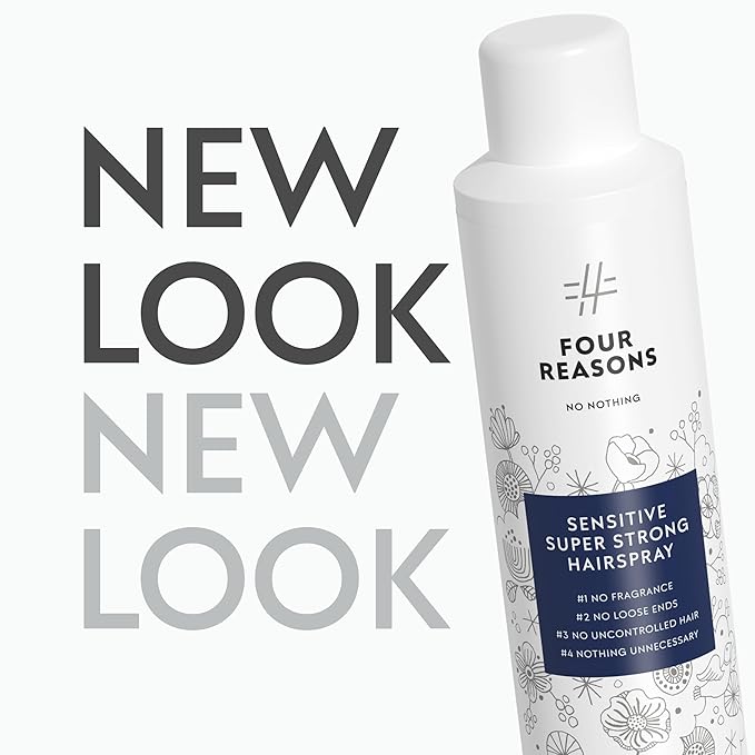 No nothing Super Strong Hairspray - Fragrance Free, 7.5 oz