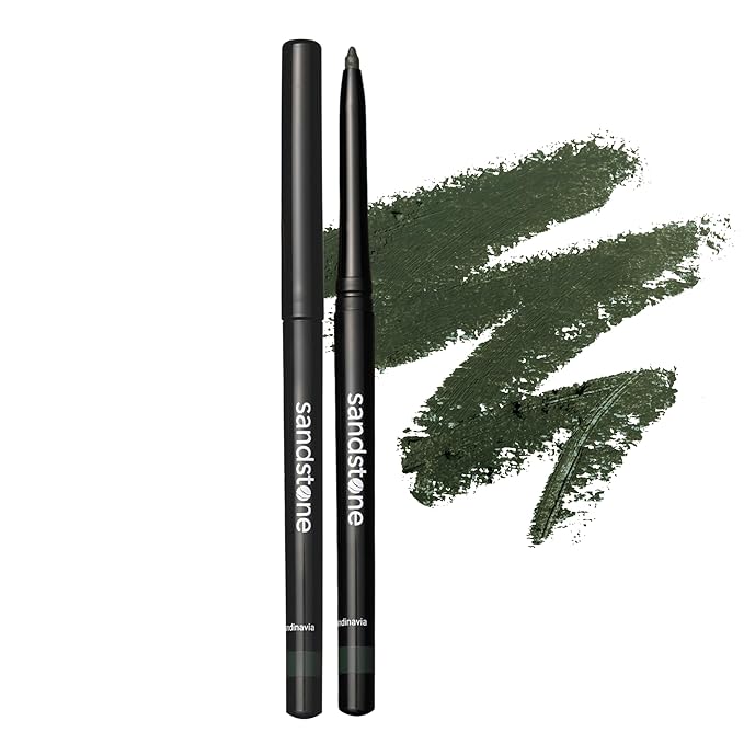 Sandstone Scandinavia Hypoallergenic Waterproof Eyeliner Pencil (Green)