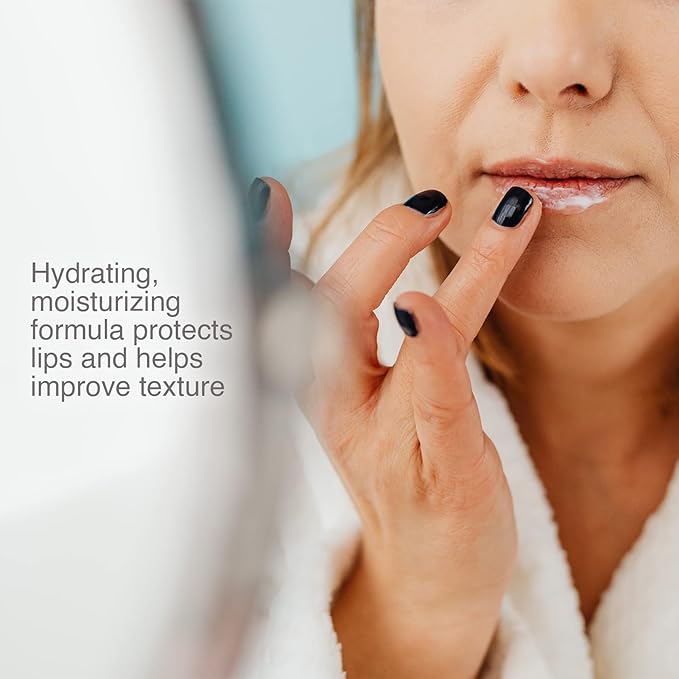 Pharmagel Lip Recovery Protectant – Moisturizing Lip Balm with Aloe Vera, Shea Butter, Peptides & Botanical Ingredients for Dry Lips, Smooth Base for Lipstick and Gloss, 0.5 oz