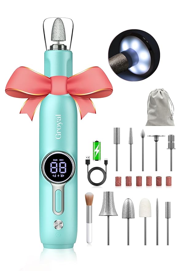 Electric Nail Drill File Professional Foot Callus Remover for Beginners