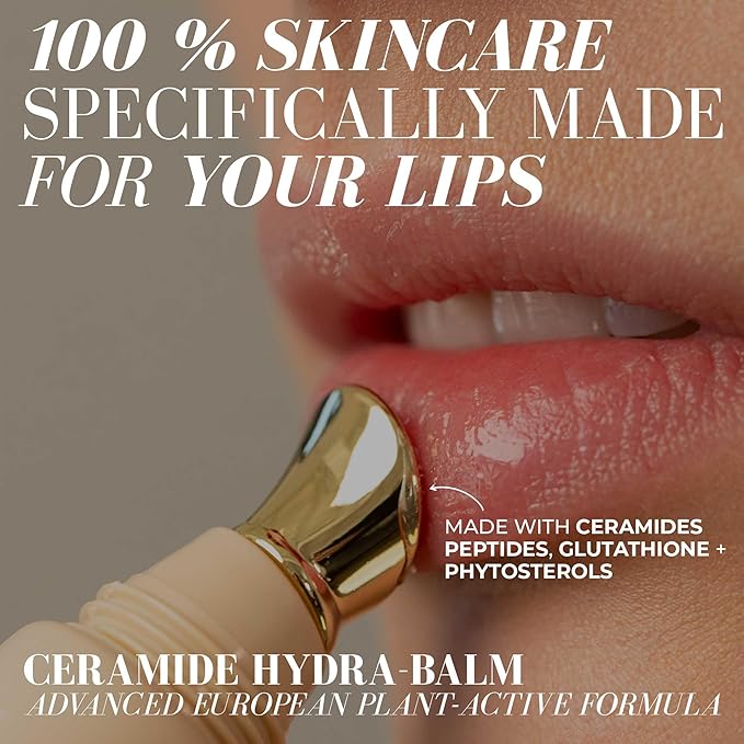 Fitglow Beauty Ceramide Hydra-Balm Lip Gloss, Bubbles, 12g