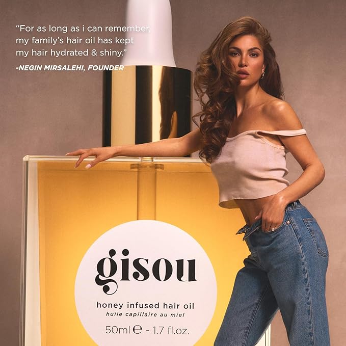 Gisou Honey Infused Hair Oil (0.7 Fl Oz)