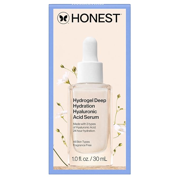 Honest Beauty Hydrogel Deep Hydration Hyaluronic Acid Serum, 1 fl oz