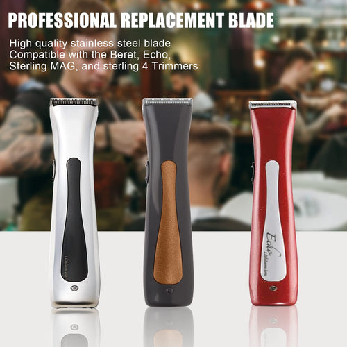 2 Pack Professional Detachable Hair Clipper Replacement Blades #2111 Blade Compatible with Wahl Mag Trimmers 8841/8143 /8700- Fits Professional Barbers and Stylists