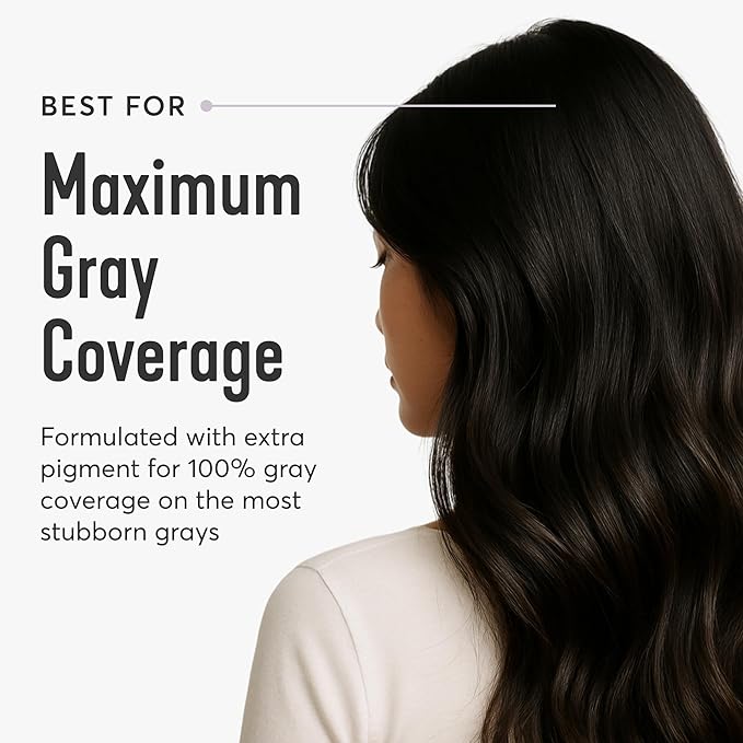 Madison Reed Radiant Hair Color Kit - 3NNA Cool Black-Brown with Ash Undertones (Positano Black), Permanent Hair Dye, Dimensional Gray Hair Blending | PPD-Free & Ammonia-Free, 2 Pack
