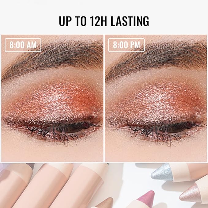 Oulac Matte Nude Eyeshadow Stick – Creamy Waterproof Twist-Up Crayon, Long Lasting Vegan & Cruelty-Free Eye Makeup, 1.25g, WA01 Nubile