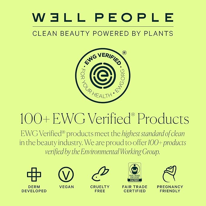 Well People Lush Lip Tinted Oil, Moisturizing Lip Oil For Nourishing & Conditioning Lips, Adds Sheer Color, Vegan & Cruelty-free, Wildflower