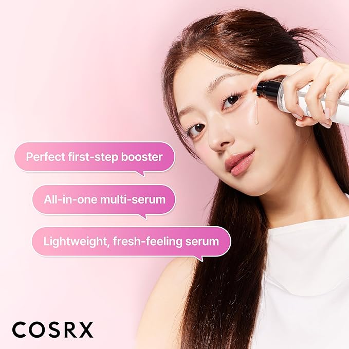 COSRX 6X Peptide Collagen Skin Booster Toner Serum for Dull Skin, 5.07 oz