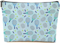 Inspirational Tennis Makeup Bag Accessories Cosmetic Bag Blue