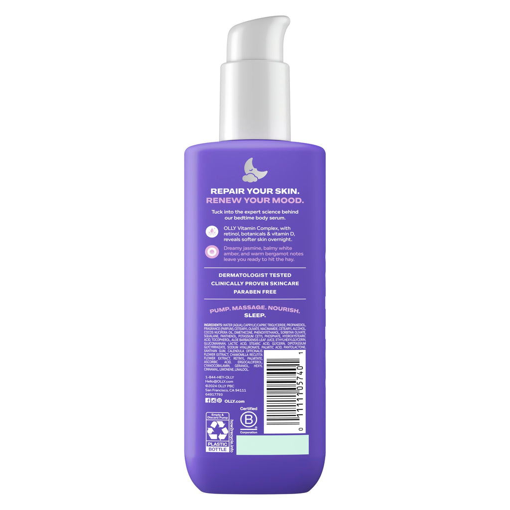 OLLY Renew Body Lotion-Serum Nourishing Cleanser 8oz