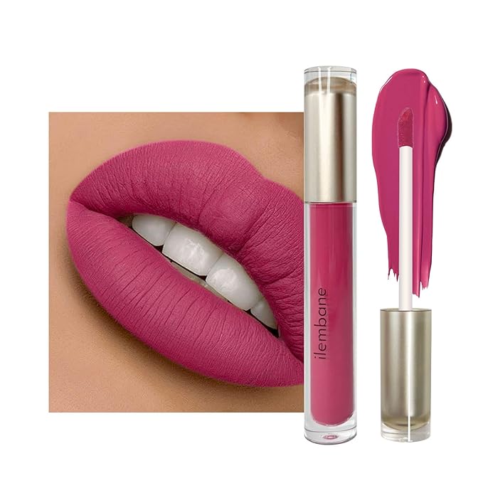 ilembane Mauve Rose Matte Liquid Lipstick Long Lasting - Velvet Voyage