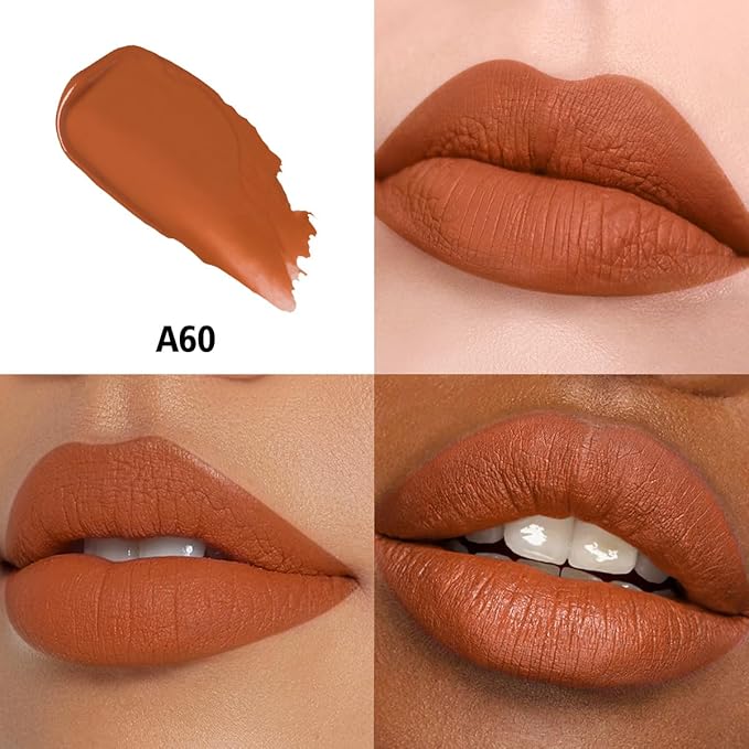 HANLADY Caramel Lipstick Long Lasting Lipsticks for Women Smudgeproof