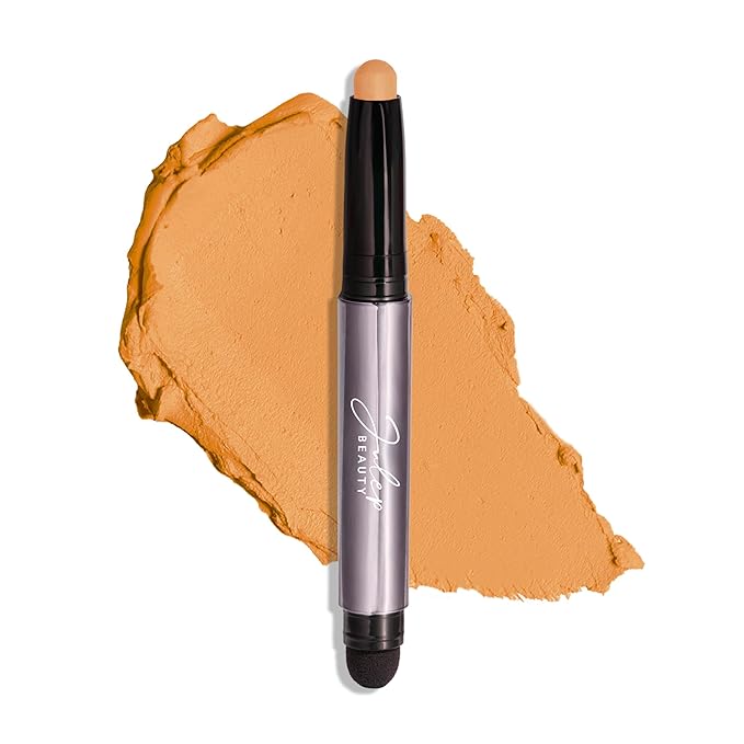 Julep Eyeshadow 101 Cream-to-Powder Waterproof Eyeshadow Stick – Marigold Matte – Long-Lasting, Buildable, Crease-Proof, Cruelty Free, Matte Finish with Built-In Smudger