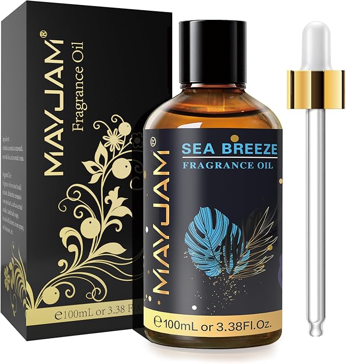 MAYJAM Sea Breeze Fragrance Oil for Diffusers for Home, 100ML/3.38FL.OZ